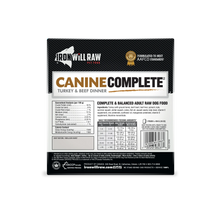 Load image into Gallery viewer, Canine Complete Turkey &amp; Beef Dinner 6lb
