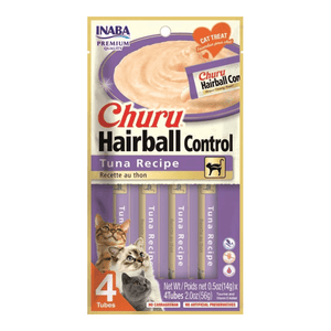 Churu Hairball Control (Tuna) 4 pack