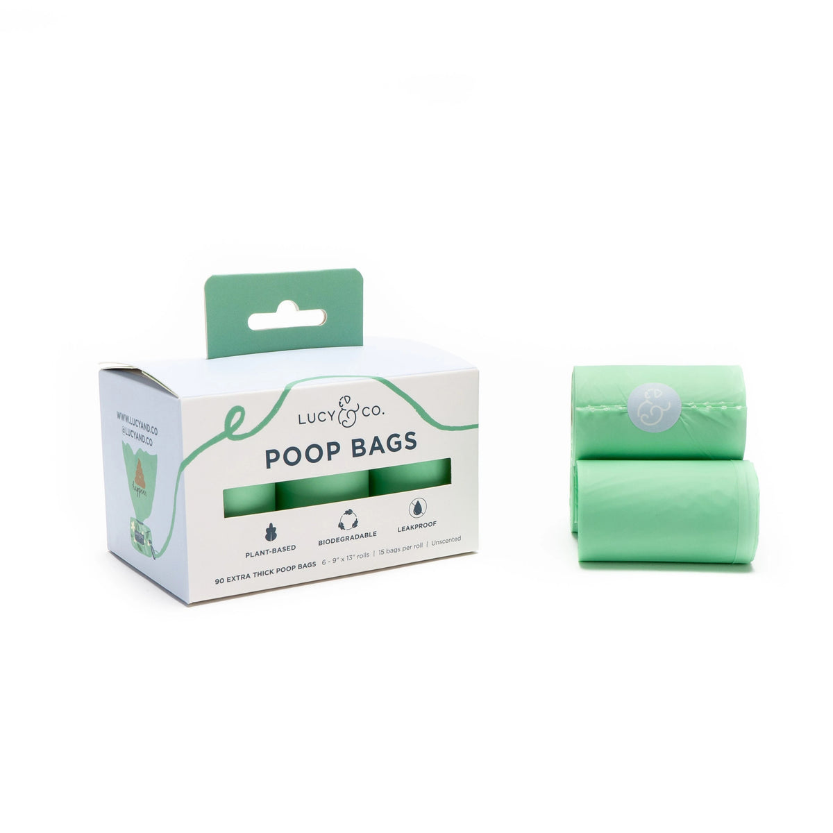 Compostable Poop Bag (6 rolls) – WAGSUP