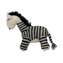 Load image into Gallery viewer, Hand Knit Zebra - WAGSUP
