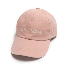 Load image into Gallery viewer, Dog Mom Hat (Blush)
