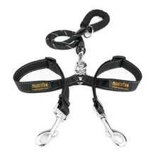 Load image into Gallery viewer, Double Dog Leash Rope Handle
