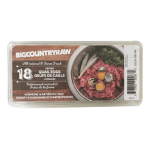 Load image into Gallery viewer, Frozen Quail Eggs 18pk
