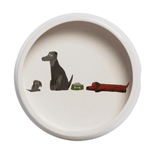 Load image into Gallery viewer, Jolly Labrador Ceramic Dog Bowl
