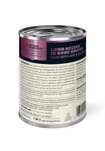 Lamb Bone Broth Canned Dog Food