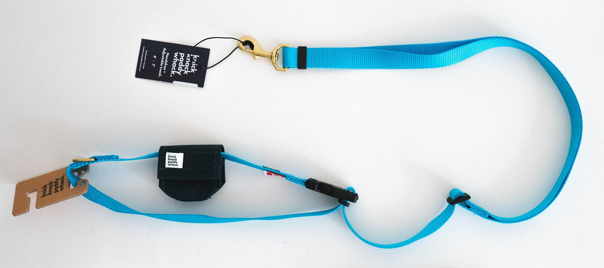 Load image into Gallery viewer, Blue Leash Adjustable 4ft-7ft - WAGSUP