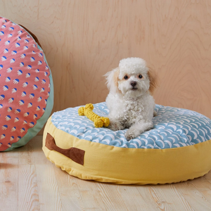 Lucky Don't Furry, Be Nappy Surfs Up! Pet Bed