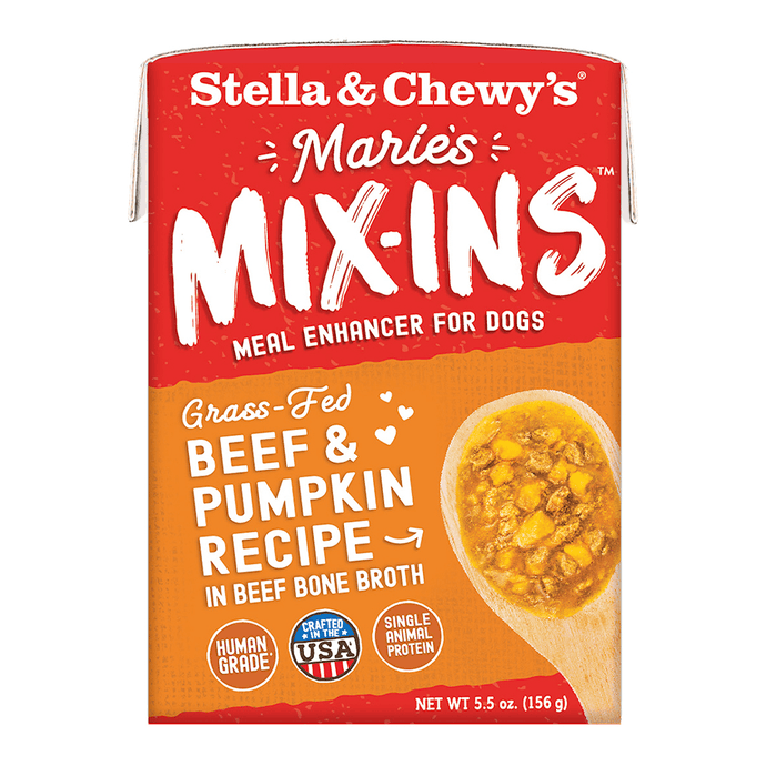 Marie's Mix-ins Grass Fed Beef & Pumpkin 5.5oz