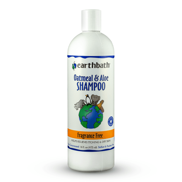 Oatmeal & Aloe Fragrance Free Shampoo 16oz