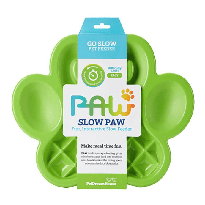 Paw 2 in 1 Slow Feeder (Green)