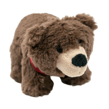 Load image into Gallery viewer, Plush Bandana Bear Squeaker Toy 5"
