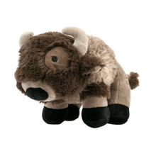 Load image into Gallery viewer, Plush Buffalo Squeaker Toy 9&quot;
