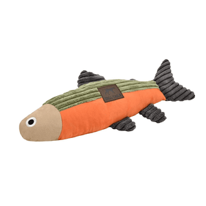 Plush Fish Squeaker Toy 12"