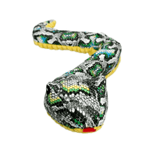 Load image into Gallery viewer, Plush Snake Crunch Toy 23&quot;
