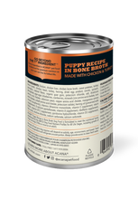 Load image into Gallery viewer, Puppy Bone Broth Canned Dog Food
