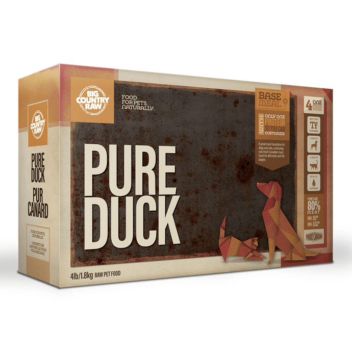 Pure Duck Carton 4lb