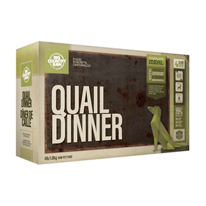 Quail Dinner Carton 4lb
