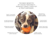 Load image into Gallery viewer, Roasted Turkey Durable Rubber Chew Toy &amp; Treat Dispenser
