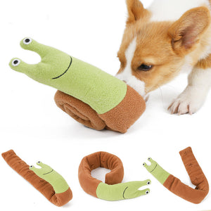 Snail Rollup Snuffle Toy