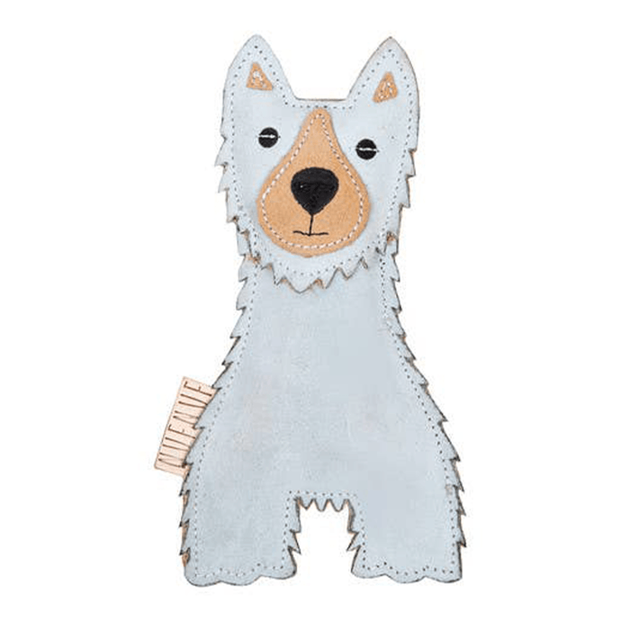 Suede Leather Toy Westie
