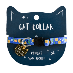 Vincat Van Gogh Artist Cat Collar