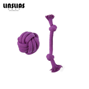 Vivid Color Rope Toy (Purple)